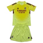 Günstige Fußballtrikots Benfica Lissabon Torwart Kinder 2025-26 Kurzarm